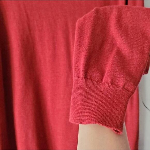 Sonoma Brick Red Soft Knit Crew Neck Sweater L - Picture 8 of 9